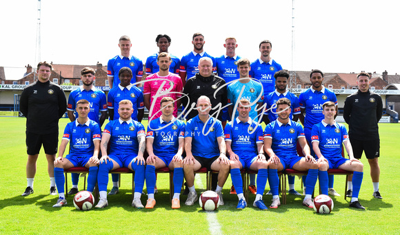 gainsborough trinity team photo 24/25
