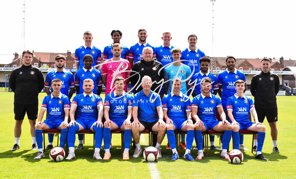 gainsborough trinity team photo 24/25